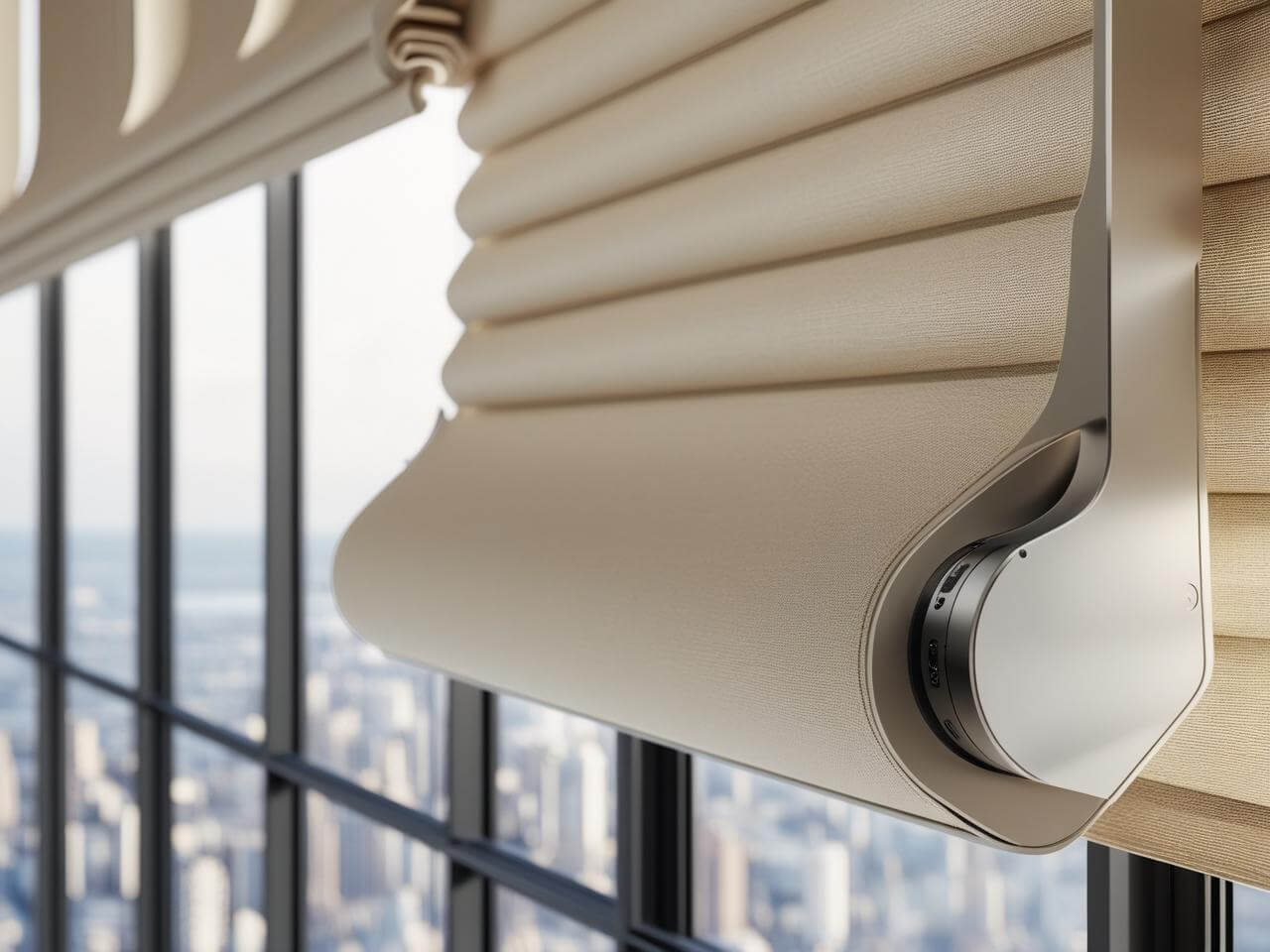 Battery-Powered Motorized Blind