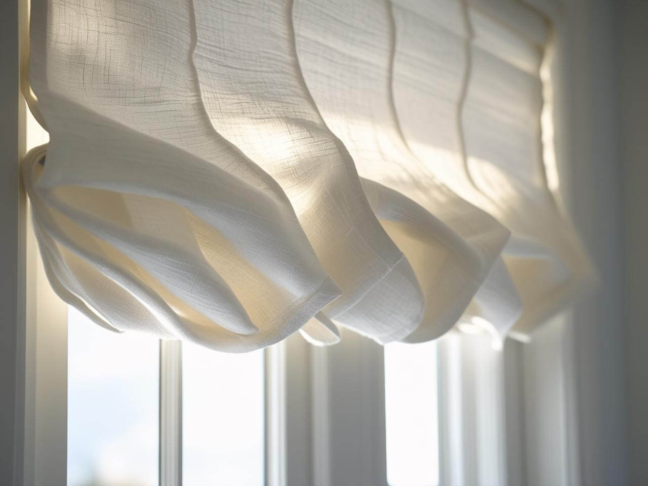 Linen Roman Shade